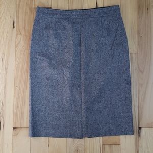 Wool skirt